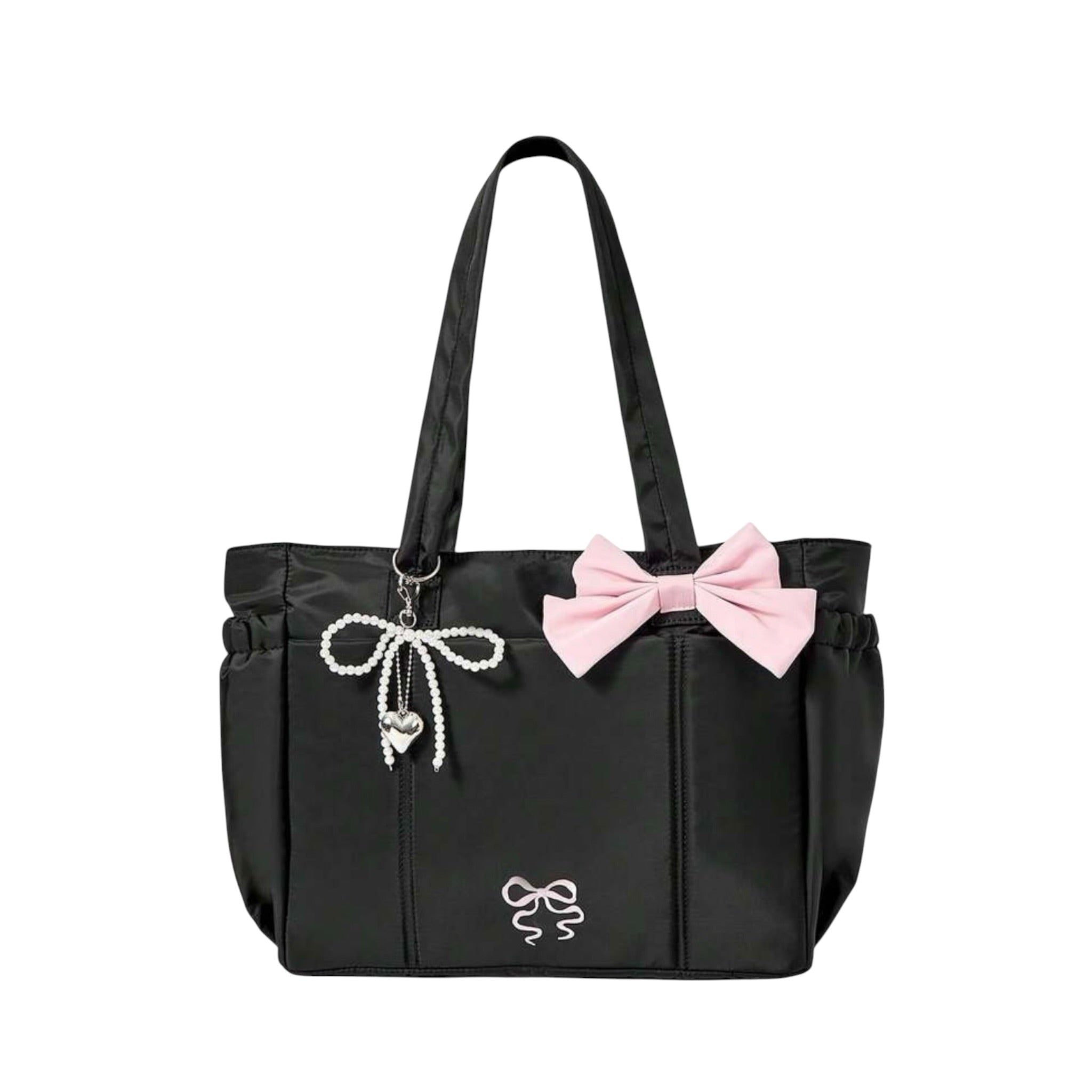 Spacious Bow Diaper & School Bag