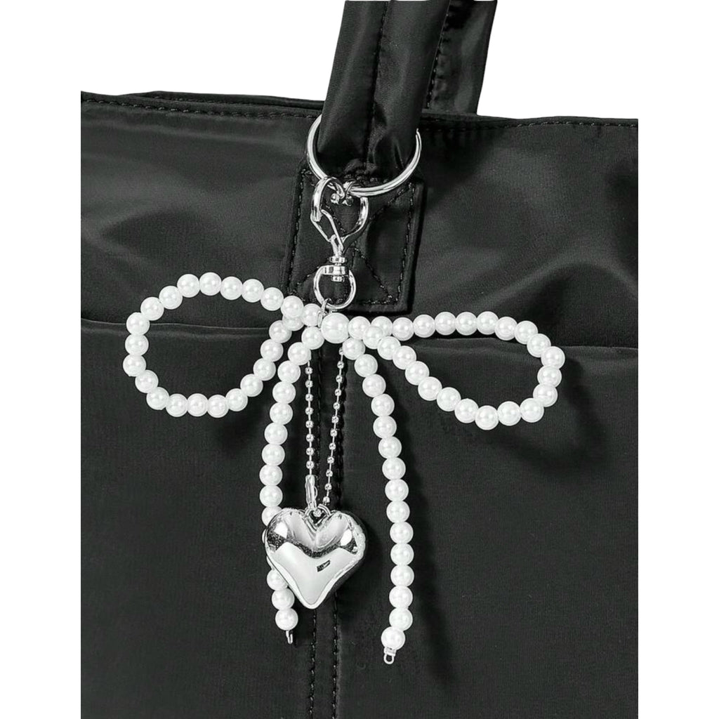 Spacious Bow Diaper & School Bag