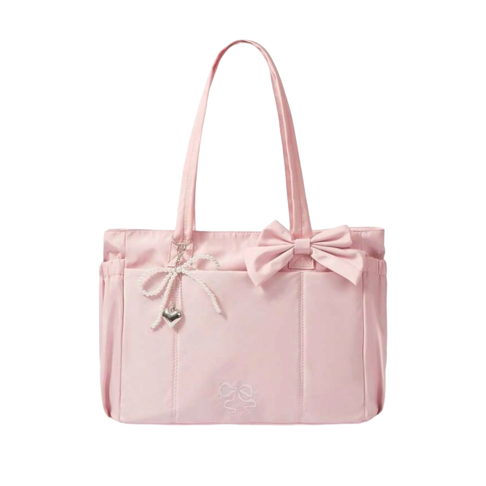 Spacious Bow Diaper & School Bag
