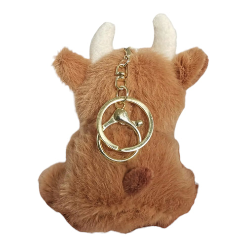 Highland Cow Plush Bag & Backpack Charm