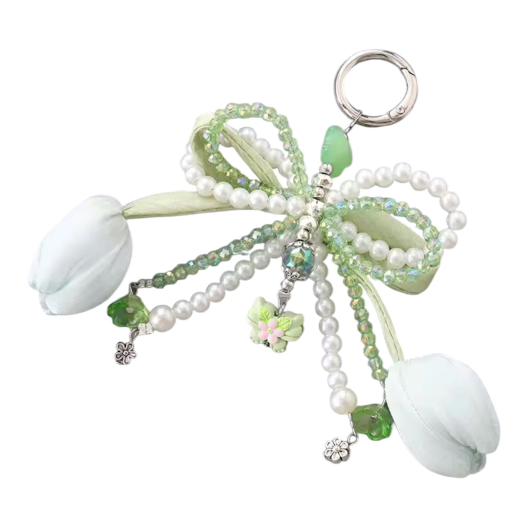 Tulip Bow Bag & Backpack Charm