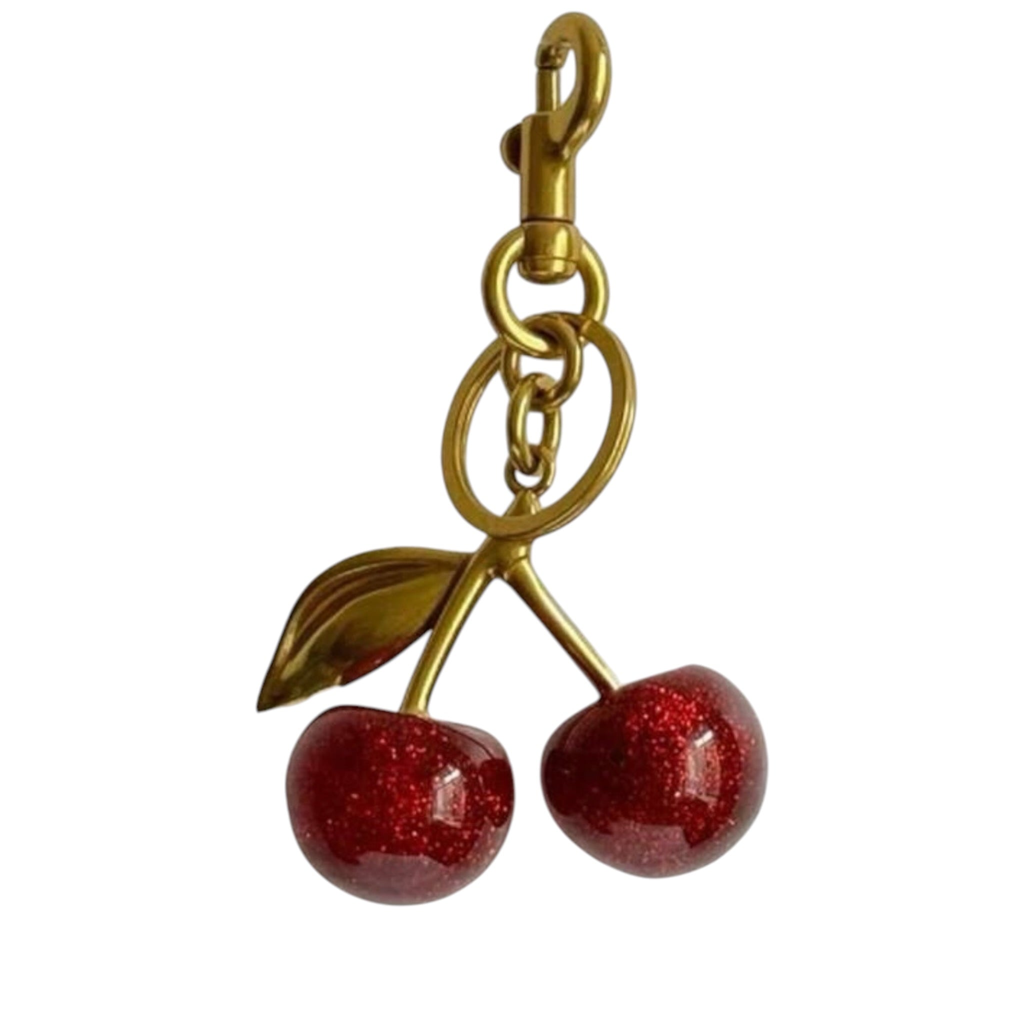 Large Cherry Keychain